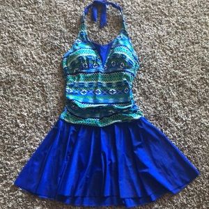 One piece bathing suit